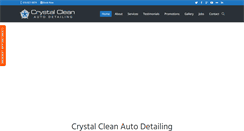 Desktop Screenshot of crystalcleanautodetailing.com
