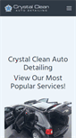 Mobile Screenshot of crystalcleanautodetailing.com